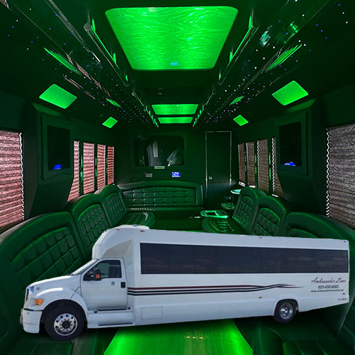 30 passenger party bus